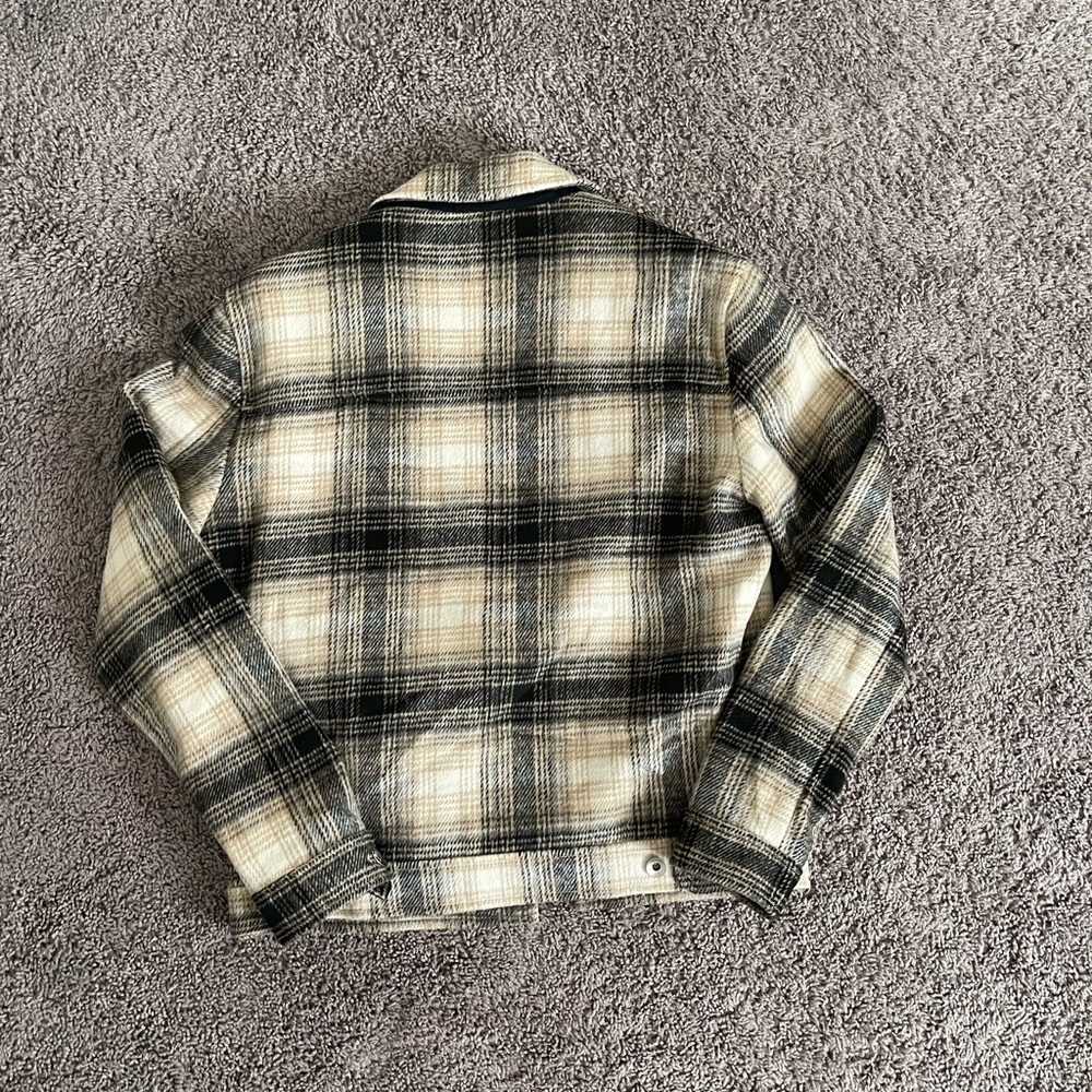 Zara Checkered Jacket/ plaid shacket - Picture 6 of 10